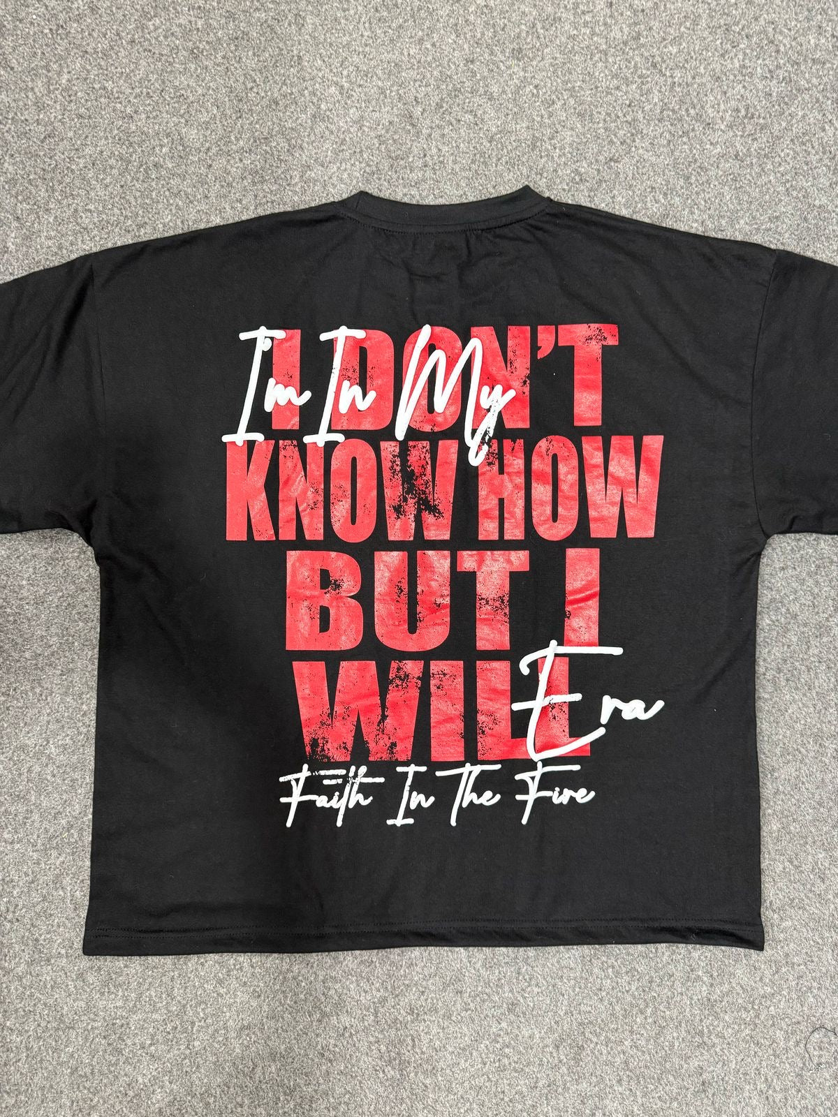 I don't know how but I will Tee