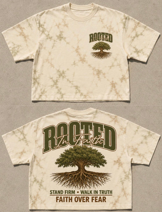 Faith Over Fear Tee 🌳🔥