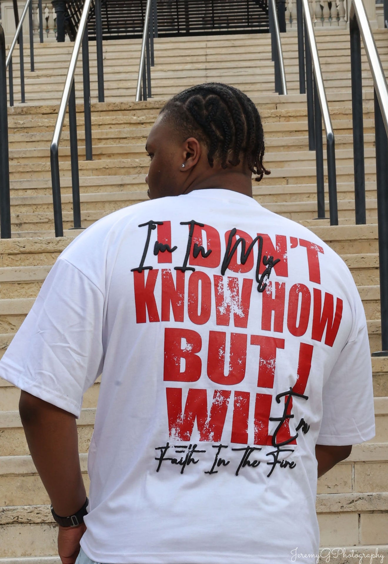 I don't know how but I will Tee
