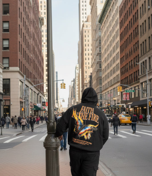 Faith In The Fire Tee Hoodie