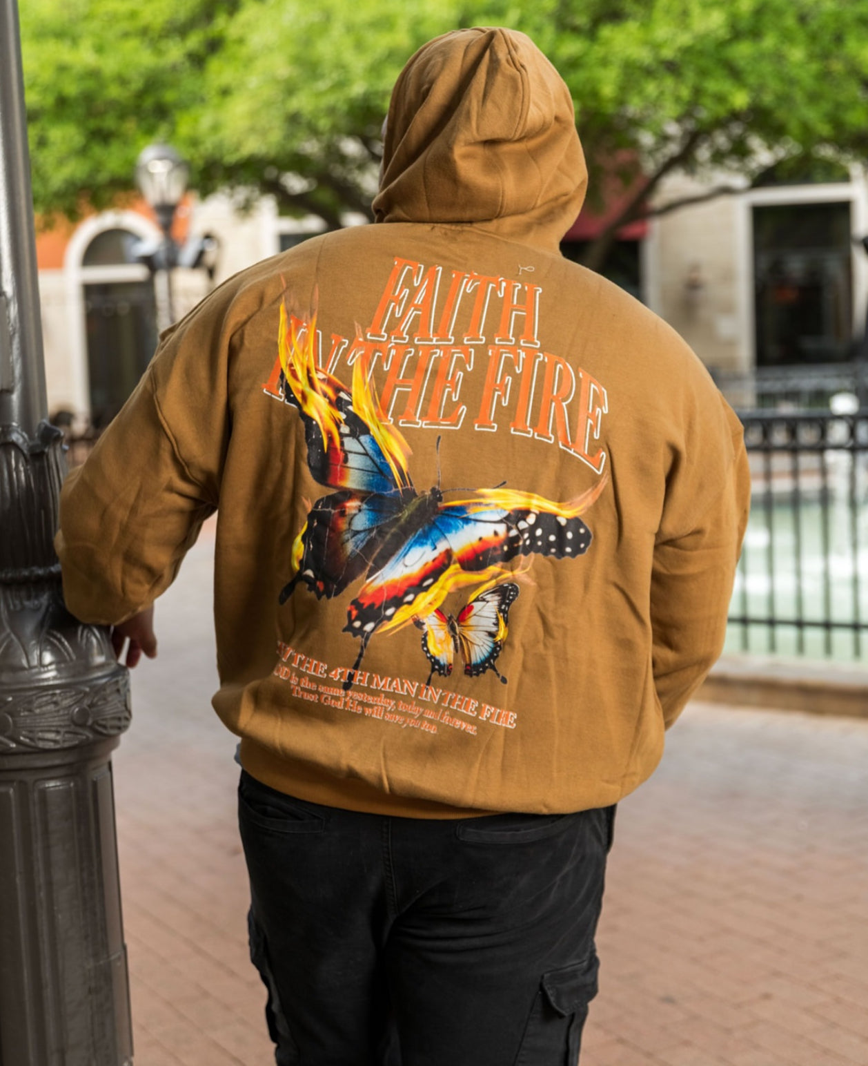 Faith In The Fire Tee Hoodie